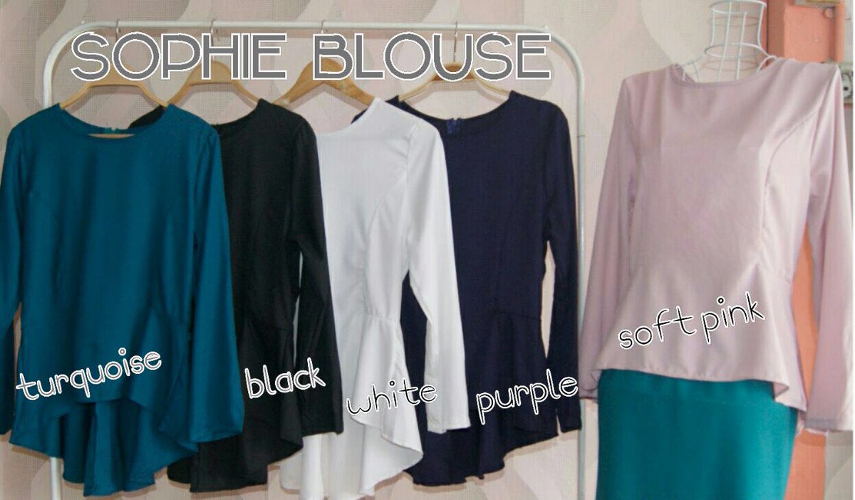 fawrashop's tweet photo. SOPHIE BLOUSE
RM 30
RM8sm | RM12ss
Free size fits S to L
Material: chiffon crepe #fawrashop 
Dm/ws : 017-4978346 https://t.co/6V6FPP1K2D
