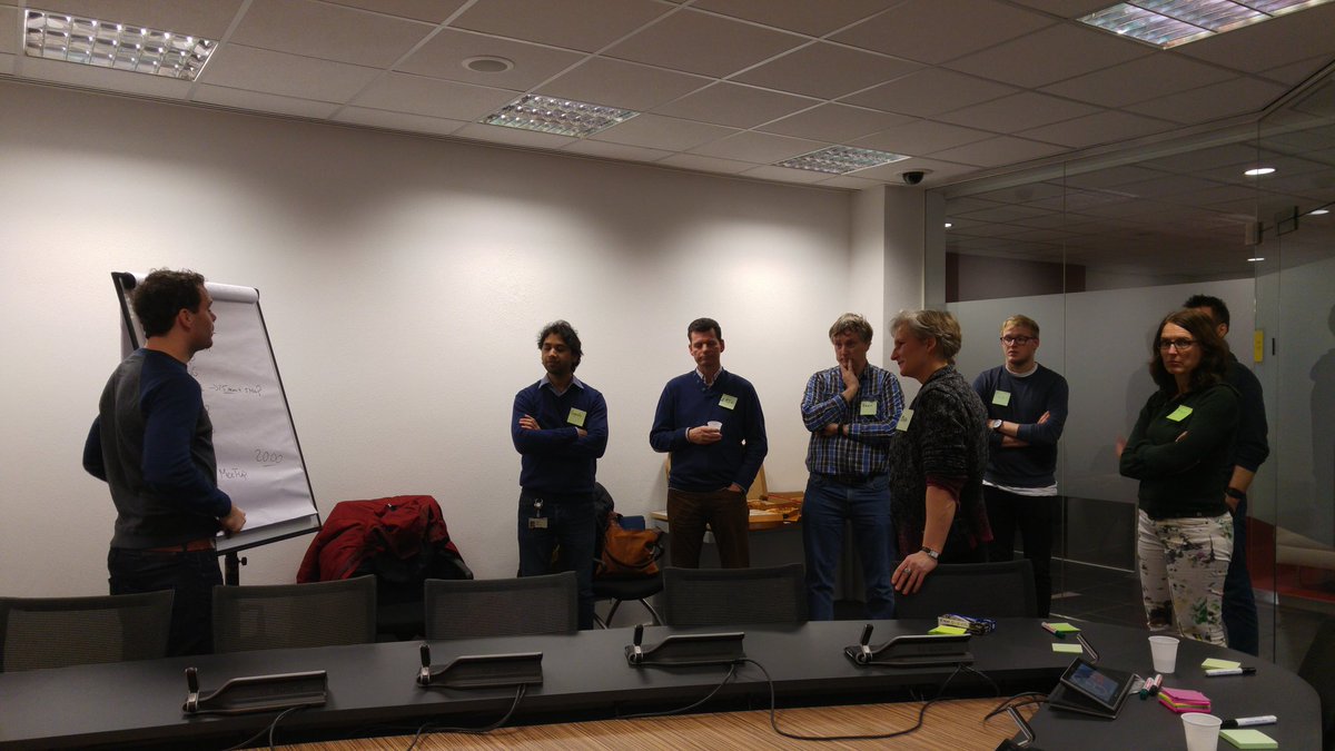 mrjns's tweet photo. Lean coffee (or rather piza) meetup in Strijp-S Eindhoven. Great turnup! Thank you @BoschSecurityNL for hosting. https://t.co/5ratZCGETV