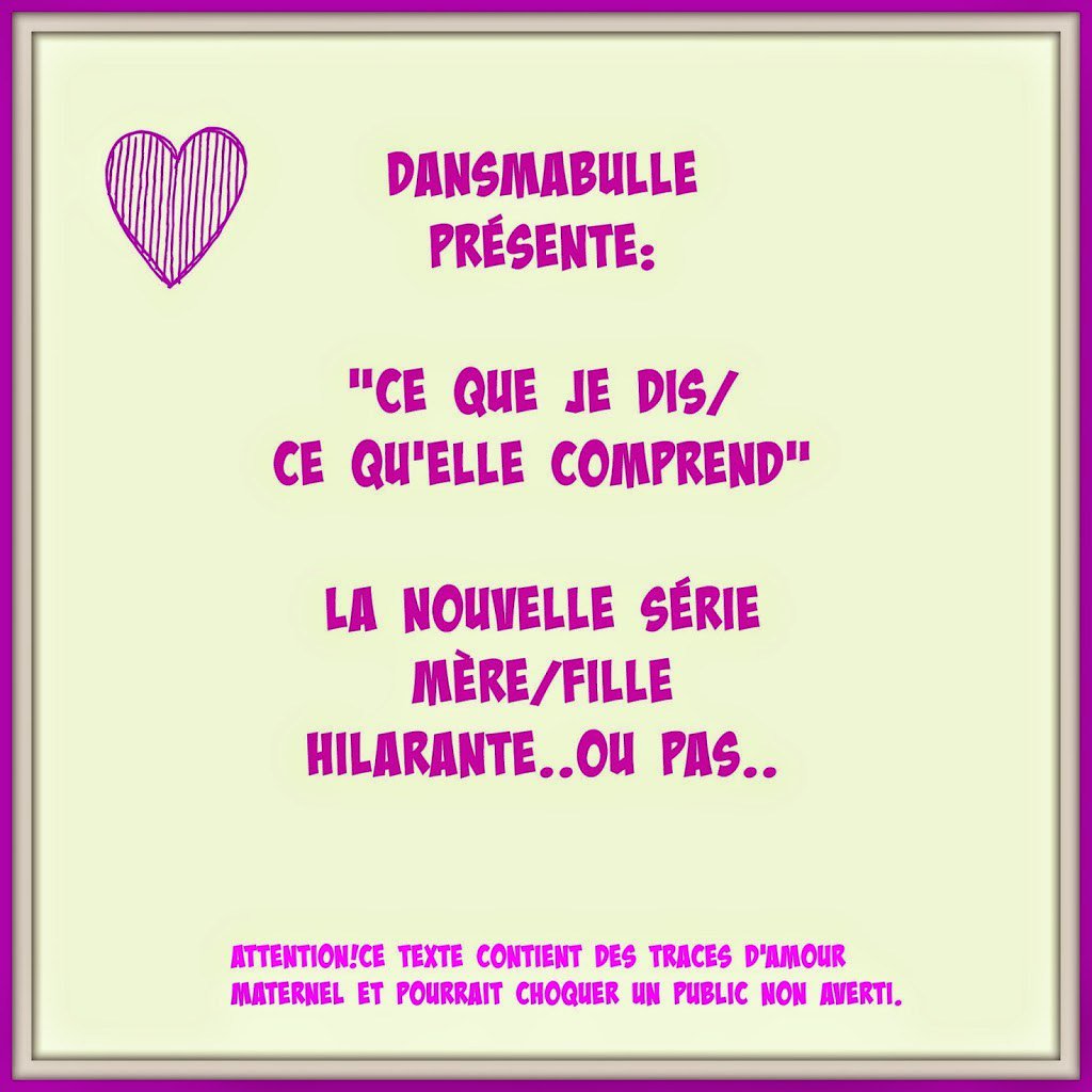 clemsbulle's tweet photo. Communication mère/fille #1 https://t.co/gmHyXBdOs5 https://t.co/PzX8B9CwHL