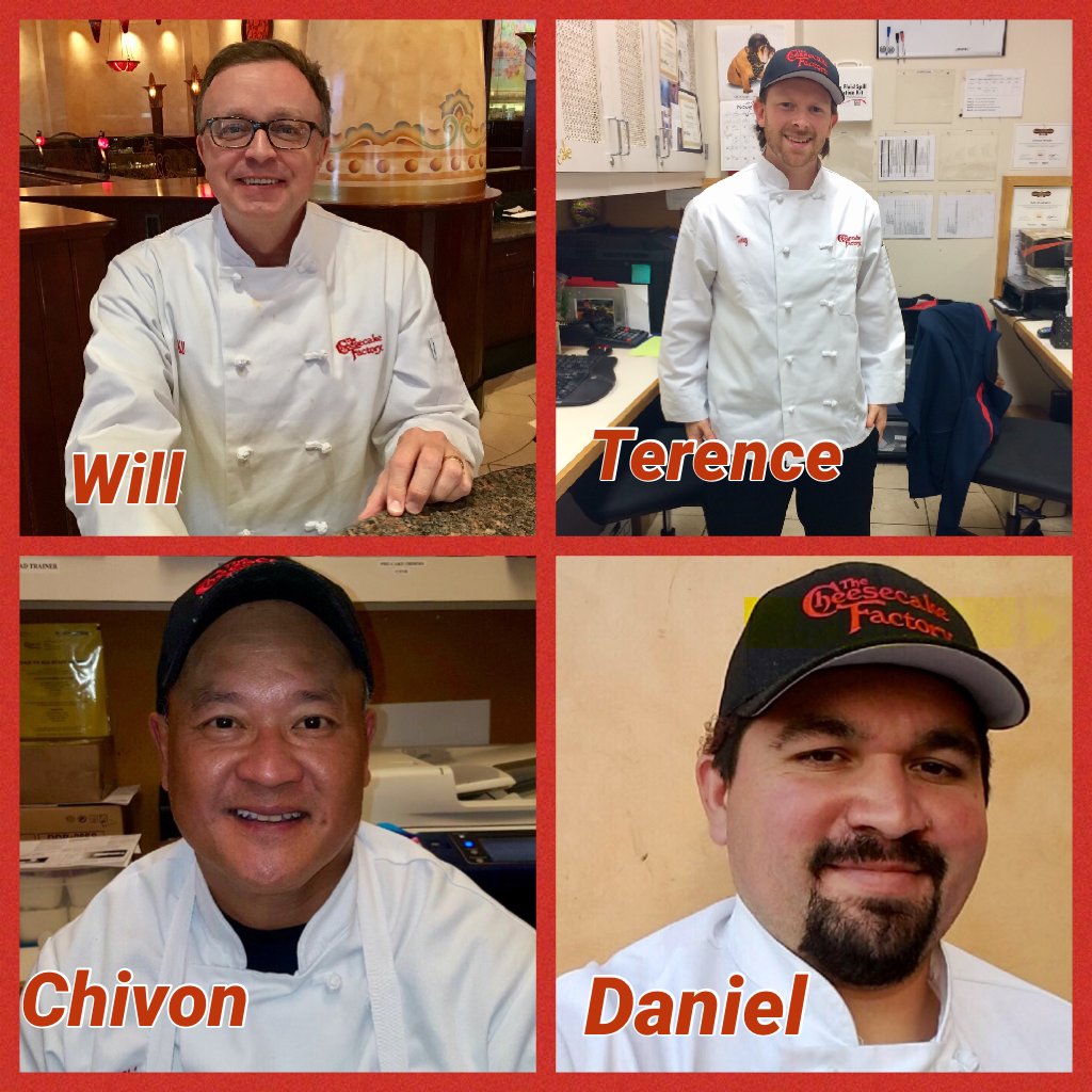 cakecareers's tweet photo. Referrals R aPiece of Cake! Excited 2Have u OnR WinningTeam Will, Terence, Chivon &amp; Daniel! #socheesecake #greatplacetowork2016 #cakecareers https://t.co/57RqrvzBR5