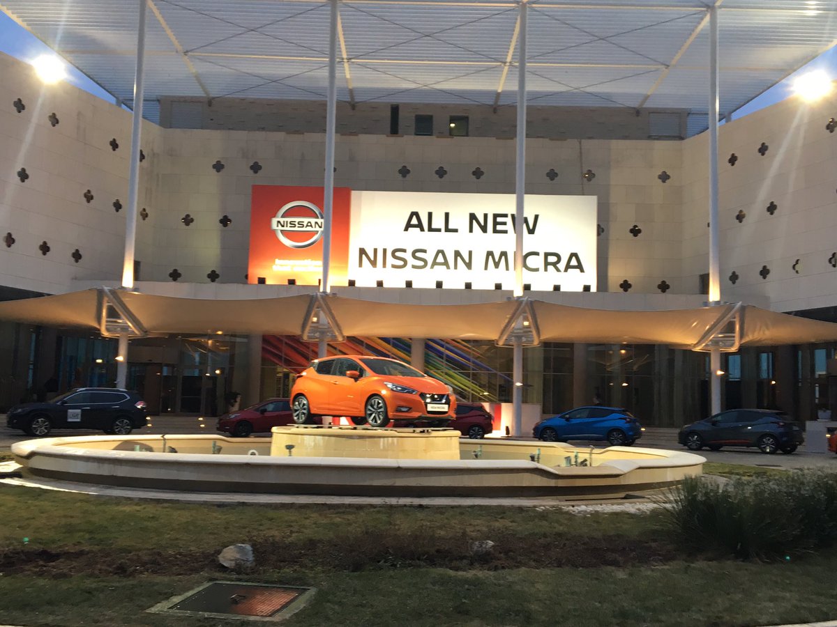 JavierMontoyaMa's tweet photo. El @Nissan_ESP Micra ya está listo para su llegada al mercado. En Dubrovnik se está presentando @motor16 https://t.co/EU4XFC4FjO