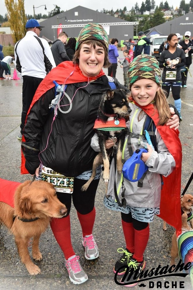 Adorable Kid + Dogs = The Perfect #MustacheDache Companions #5k