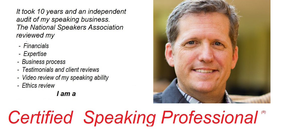 PeginePower's tweet photo. @thomsinger Congratulations on your Certified Speaking Professional designation #CSPSpeaker https://t.co/afCItCWaNt