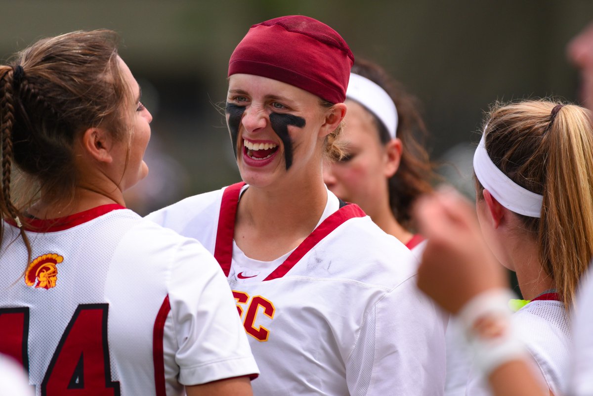 USC_Athletics's tweet photo. Congratulations to @USCTrojansLax goalie @gussie3johns and assoc. head coach @devon3wills on making the #USAWLAX World Cup roster! #FightOn https://t.co/g91A9oRAM7