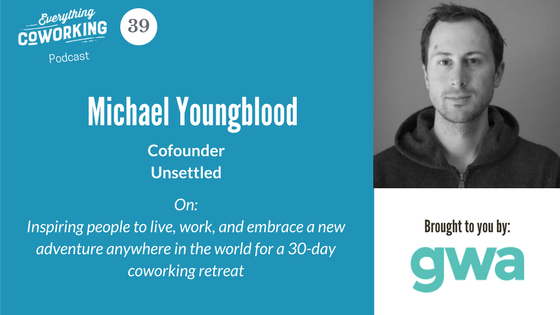 evrythingcowork's tweet photo. @youngbloodm talks all about exploring the unknown and finding meaningful connections through #coworking retreats. https://t.co/VIuC9uXJ1m https://t.co/nD0kQrvVC6