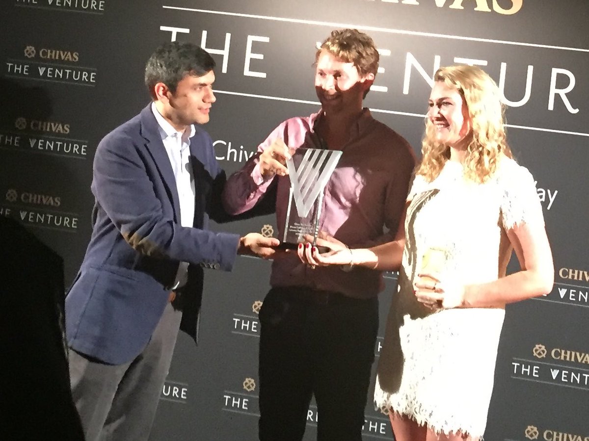 EsquireME's tweet photo. And the winners of #theventure #livewithchivalry are... @NOWMoneyME Congratulations on a well-deserved victory https://t.co/r2RcO9kNIm