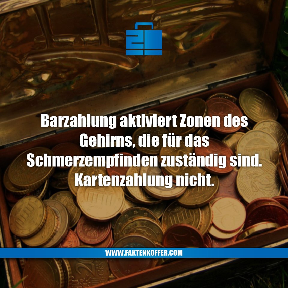 Faktenkoffer Immer Schon Bar Bezahlen Dann Gebt Ihr Weniger Aus Geld Tausend Hundert Million Millionen Bargeld Bank Sparen Ausgeben Kaufen T Co Xz6uvi9la1