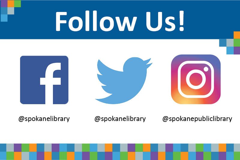 spokanelibrary's tweet image. #spokanelibrary.org