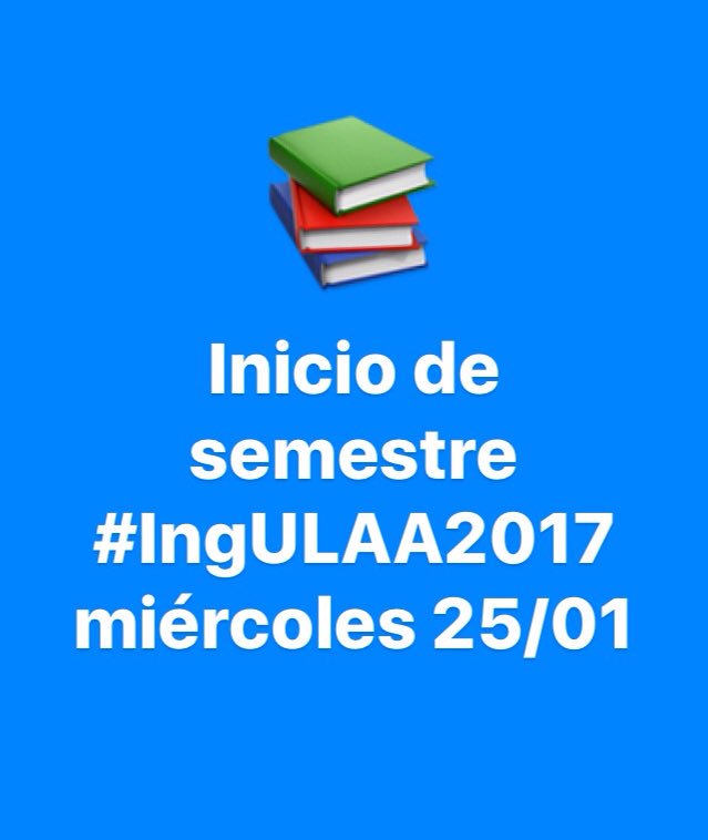 IngenieriaULA's tweet image. Reprogramado inicio del semestre #IngULAA2017 para el miércoles 25 de enero. Favor difundir.