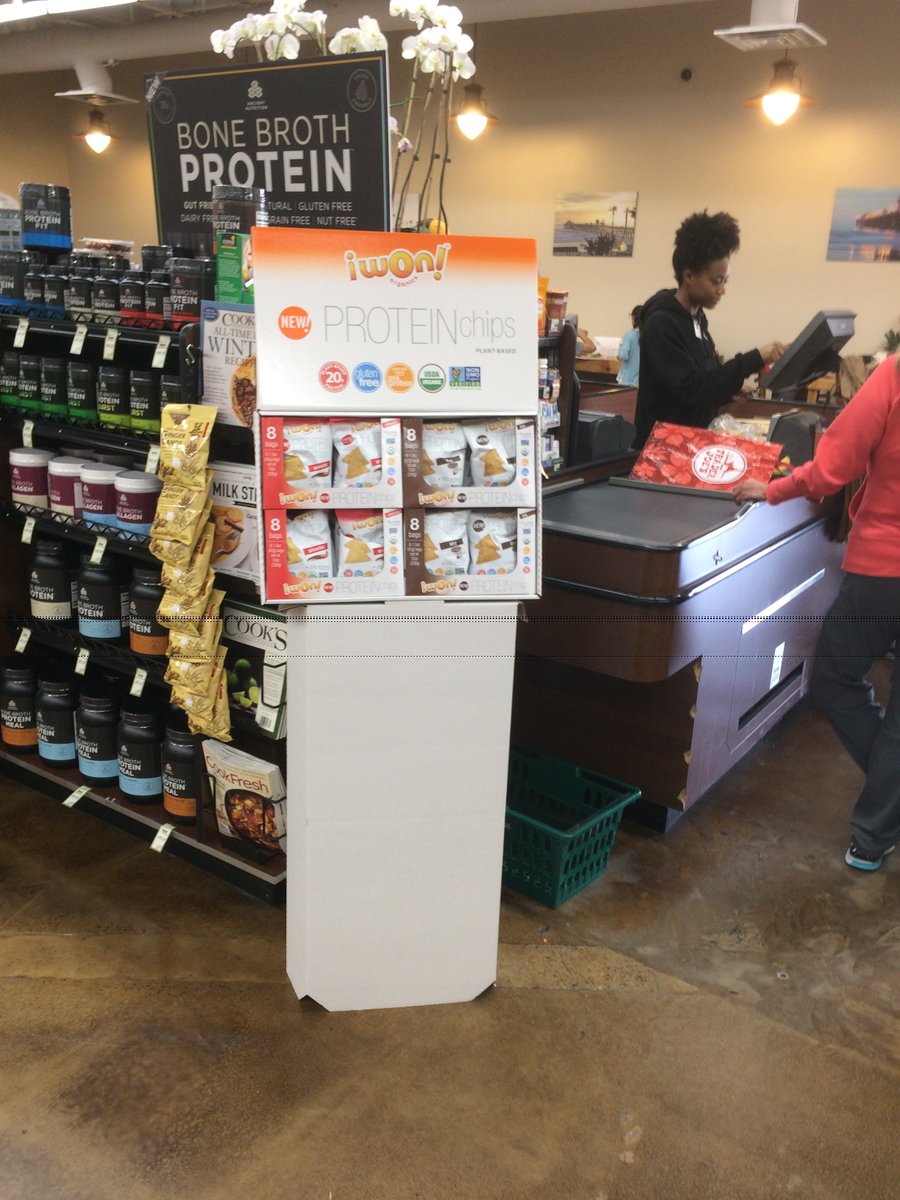 iwonorganics's tweet photo. if you're in the san diego area, head out to @FrazierFarmsMKT and grab yourself a bag or two of our protein chips. enjoy that #wonfeeling! https://t.co/UIvU2dAuFk