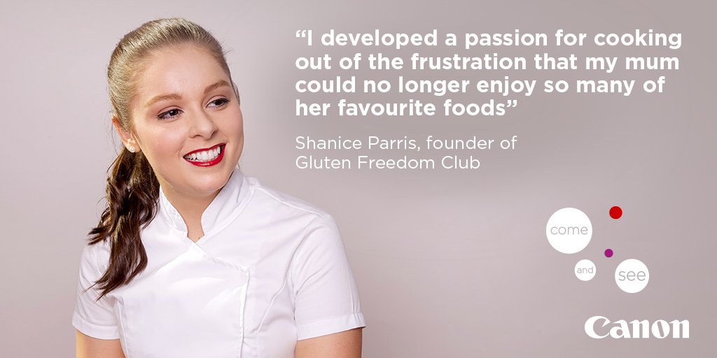 CanonBusinessUK's tweet photo. Our #CanonSmallBusinessHero series looks at how #tech enables businesses like @ClubGlutenFree to succeed: https://t.co/Plq0Uz3b8L #SMB https://t.co/9LYAoWNGgN
