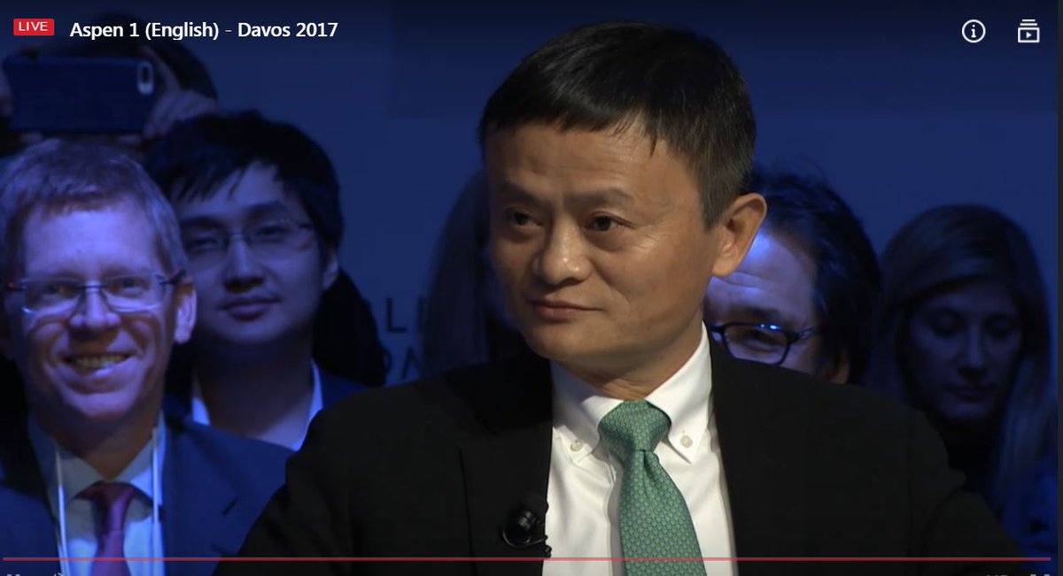 AlibabaGroup's tweet photo. Ma on IP: We are the leaders. We are using big data to check who is buying, manufacturing and selling counterfeits. it's a war against greed https://t.co/9NVhTmj1cW