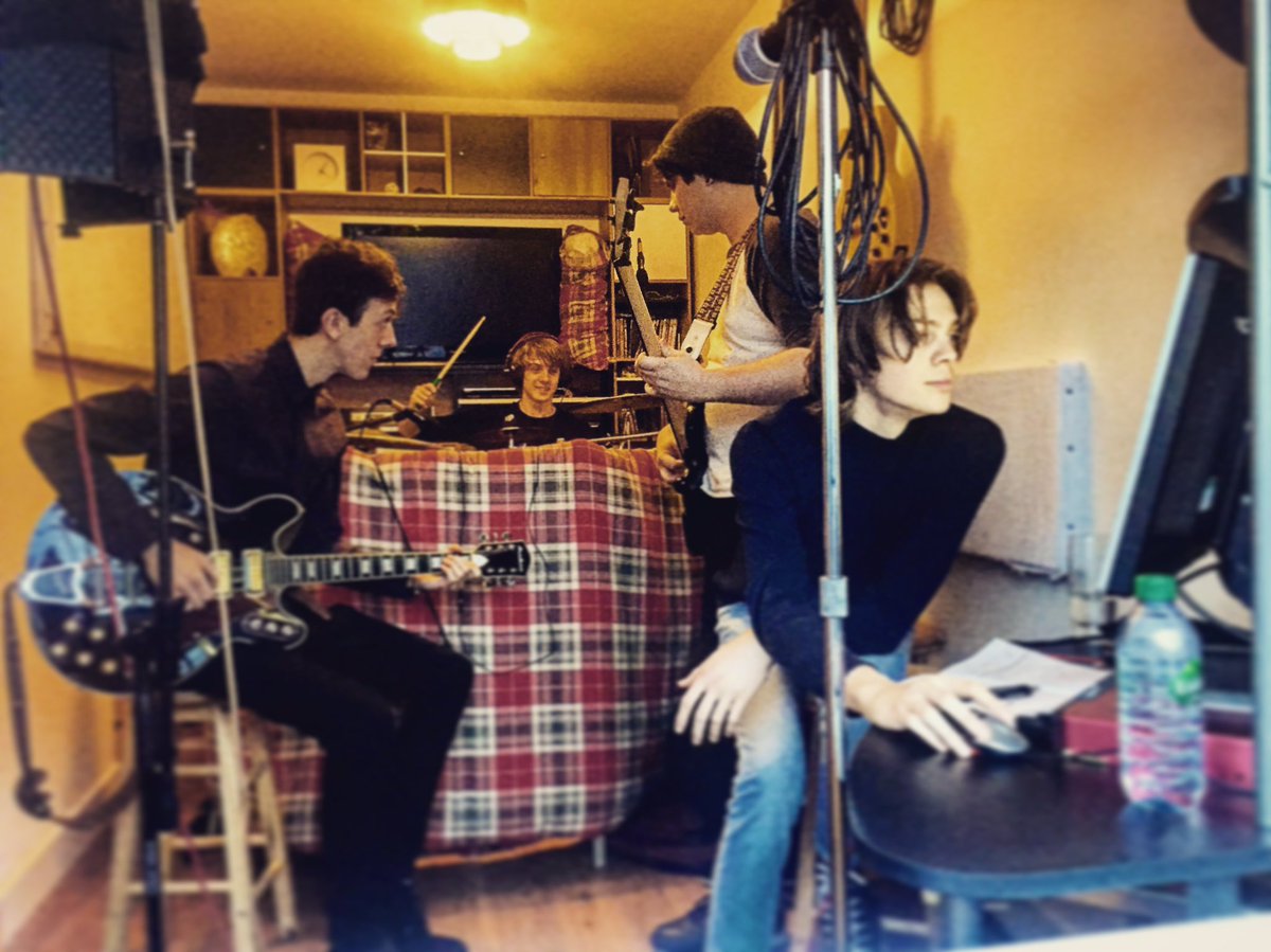 DIY recording at its best.