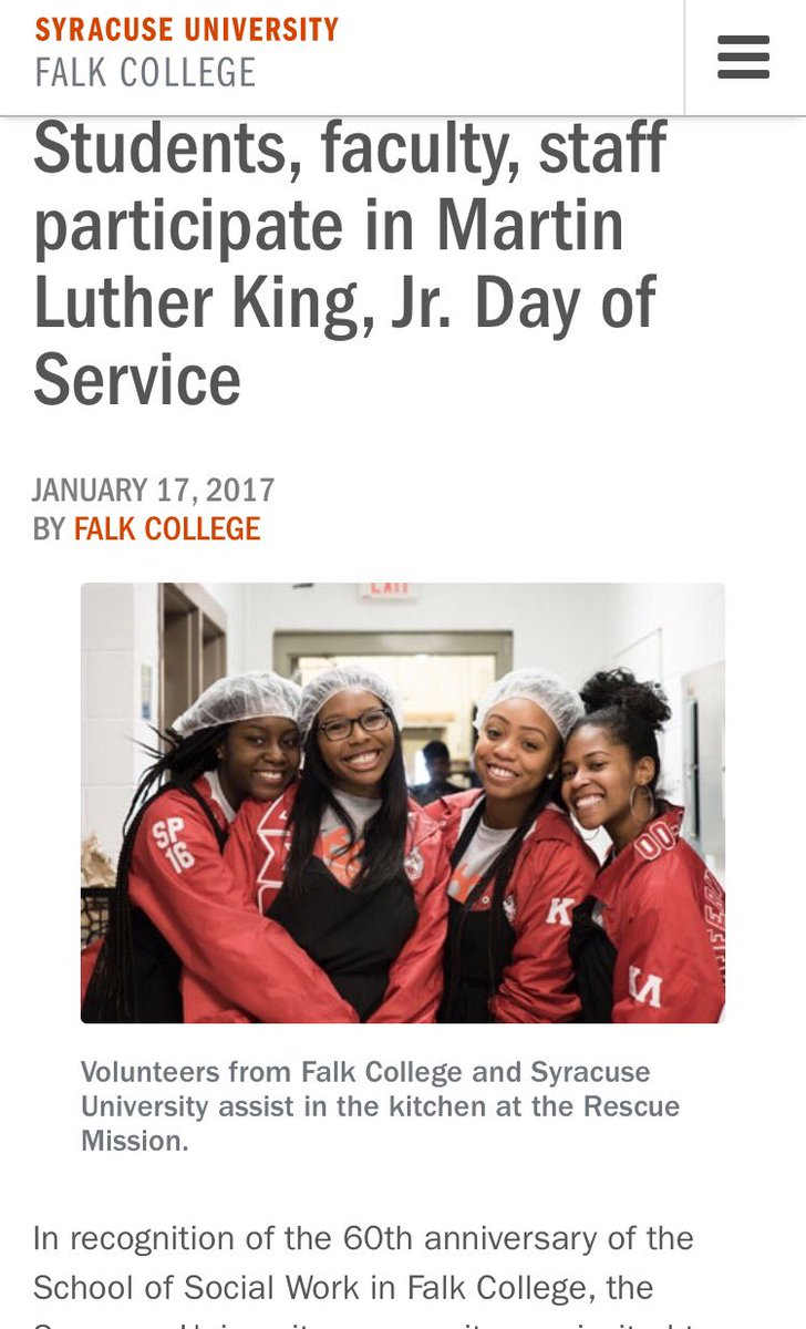 KΛ sorors off to a great start this semester with the MLK Day of Service! We wish everyone a happy first week of classes #Service #KΛCares ❤