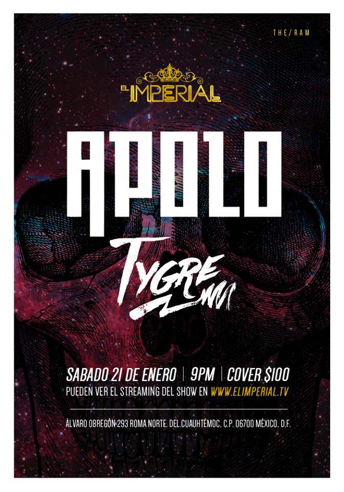 vagabundosmx's tweet photo. Se pondré de lujo en @elimperialclub con @APOLOmx y @Tygreconhuevos ¡Aparten fecha! https://t.co/1Qq9rn2mna https://t.co/2B6X7wx3n4