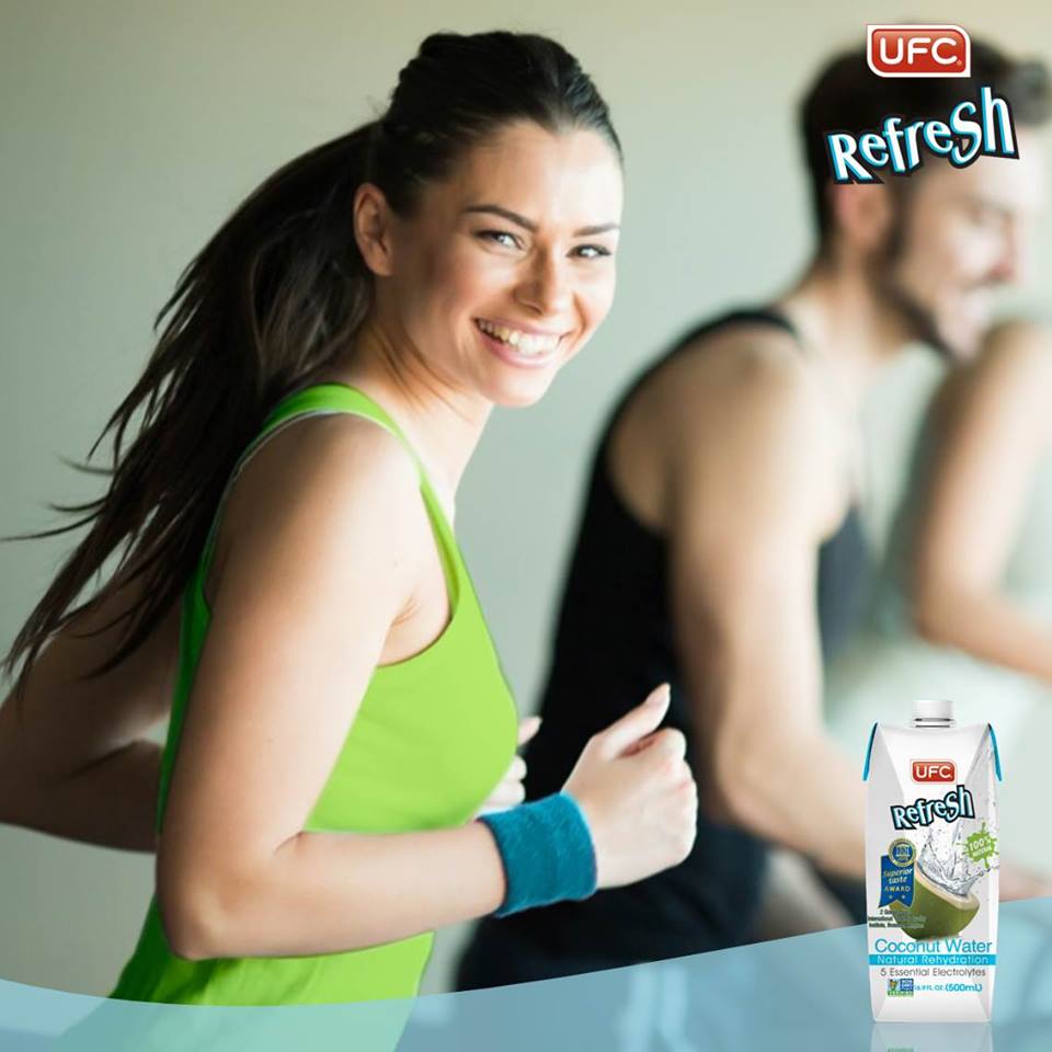 ufcrefresh's tweet photo. You can do more when you are #deliciously #hydrated with our UFC Refresh #CoconutWater! Your perfect drinking buddy to #fitness!
#ufcrefresh https://t.co/EOINs0Vtyu