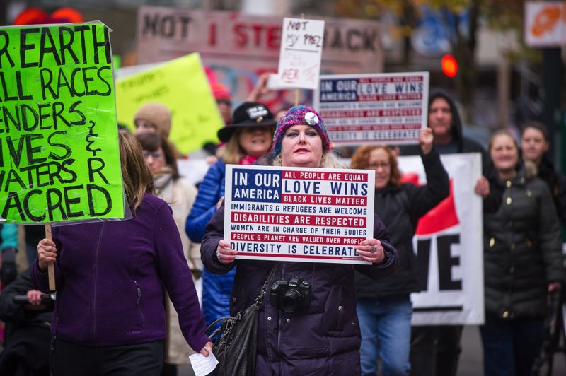 jenmomanderson's tweet image. Behind the scenes of Friday's #WomensMarchPDX, Great story by @ShastaKM @ThePortlandTrib @womensmarch #littlebeirut bit.ly/2j9zbYv