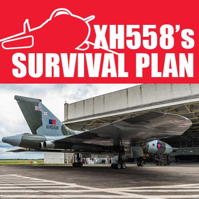 vulcantothesky's tweet photo. RT Critical news about the survival of XH558. Read about #SaveOurVulcan and how your donations can be doubled! https://t.co/gAo6kmuEHR https://t.co/cRlflcZoyz
