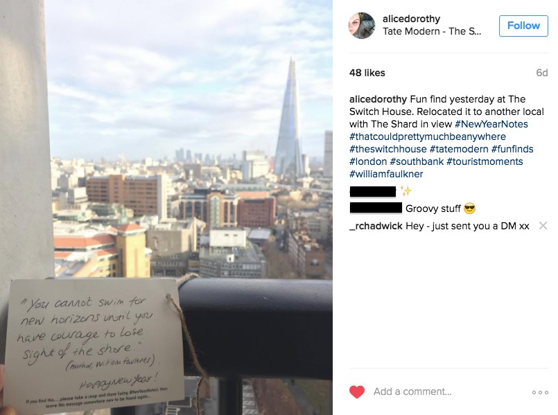 rachaelchdwk's tweet image. 18 #NewYearNotes FOUND so far....check them out here: newyearnotes.wordpress.com/photos-and-fin…
#postcards #London #secretmessages #NewYear #2017