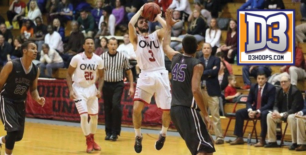 .@OWUSport Nate Axelrod named to <a href="/d3hoops/">D3hoops/Patrick Coleman</a> Team of the Week - bit.ly/2k4HgSA
#NCACPride #NCACMBKB
