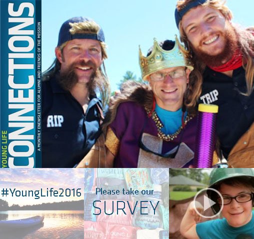 YoungLifeAlumni's tweet photo. Fresh off the cyber presses! https://t.co/8GTHG84od1 @YoungLife @YLCapernaum #YoungLife2016 https://t.co/4qaPtPDZiP