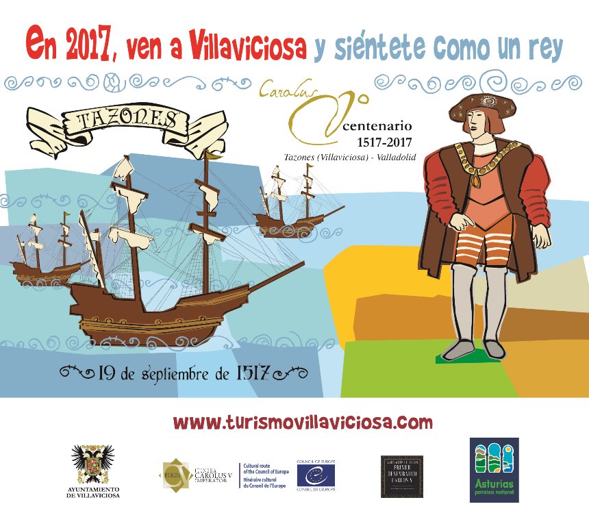 TeatroRiera's tweet photo. Veremos un programa #CarlosV2017 fruto de gran esfuerzo colectivo y ciudadano @DeTazones @TEATROCONTRASTE @Fundacioncardin @CAROLUSVEMPEROR https://t.co/tiwyoVq2wI