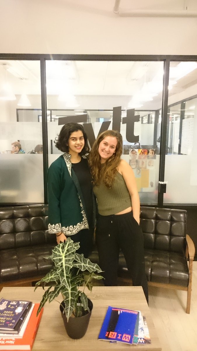 TheTylt's tweet photo. Tylt fam, we're excited to announce the latest members of @TheTylt team, @sarah_shit and @aditikini! 

🎊 👏 ��� https://t.co/wnZAumJnt8