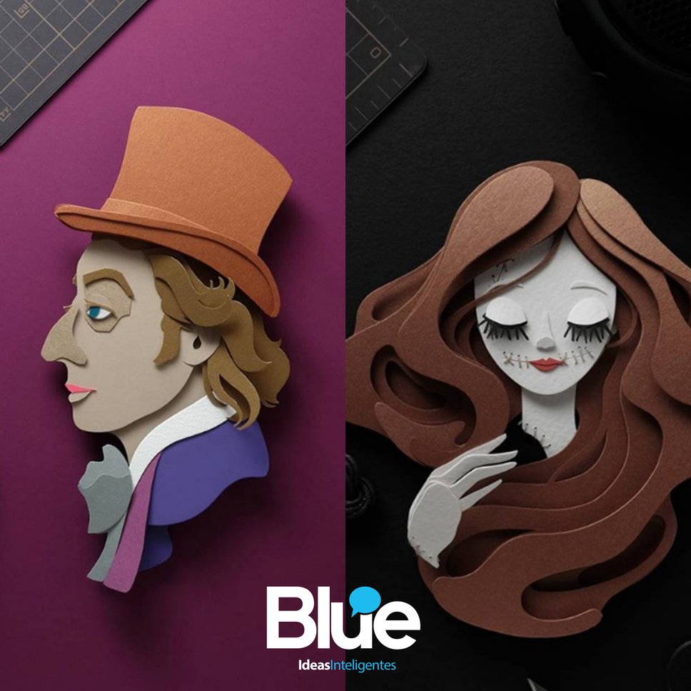 SomosBlue's tweet photo. ¿Qué opinan de estas ilustraciones de papel cortadas a mano por el artista John Ed De Vera? Creatividad y talento en su máxima expresión https://t.co/HHF3R7qCtg