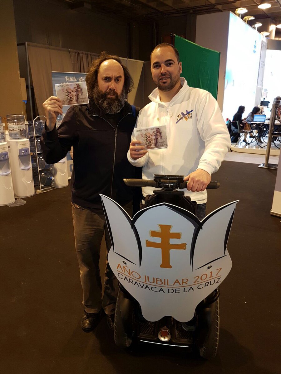 Museo_CdV's tweet photo. @MikelUrmeneta será un peregrino más en este Año Jubilar 2017
#segwaycaravaca
#CaravacaAnoJubilar2017 
#DescubreTuCamino https://t.co/gfeMQoXhCR