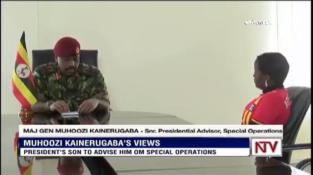 Maj. Gen. Muhoozi Kainerugaba says he is not interested in politics. #NTVNews | ntv.co.ug/live?utm_mediu…