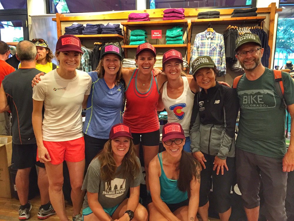 "COURAGE KEEPS US MOVING FORWARD" by <a href="/SandiNypaver/">Sandi Nypaver</a> for <a href="/trail_talk/">Trail Sisters</a> - equal distance; achievement unlocked.  trailsisters.net/2017/01/12/cou…