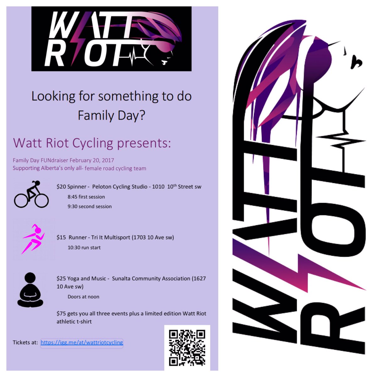 Help spread the word on #empoweringwomen #cyclists igg.me/at/wattriotcyc… <a href="/nenshi/">Naheed Nenshi</a> <a href="/NiceGuysGFY/">NiceGuys CyclEvents</a>