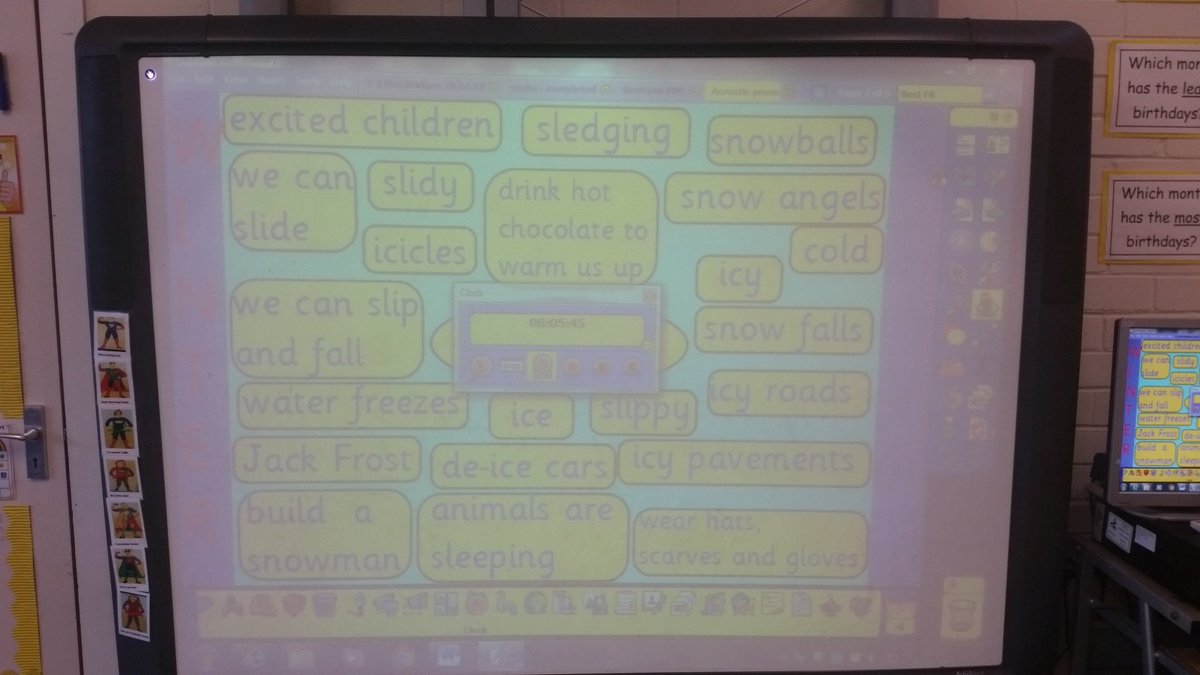 FerrydenPS's tweet photo. Working hard to gather ideas for our own winter acrostic poem in P2 #poetrylearning https://t.co/xdpmQmtJSJ