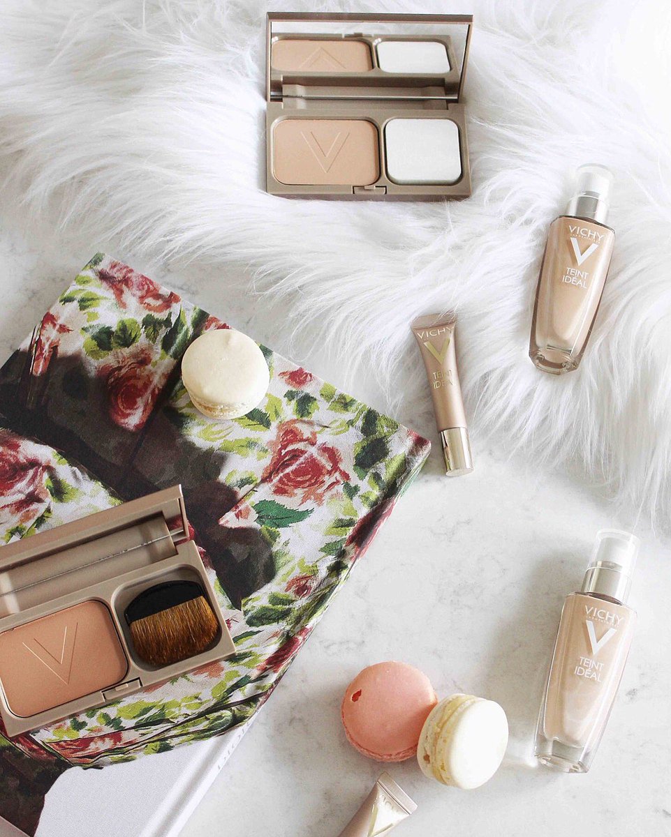 My thoughts on <a href="/VichyCanada/">Vichy Laboratoires Canada</a> 's Teint Ideal Makeup line + my 5 minute makeup video! tinyurl.com/zgtup8p #beauty #makeup