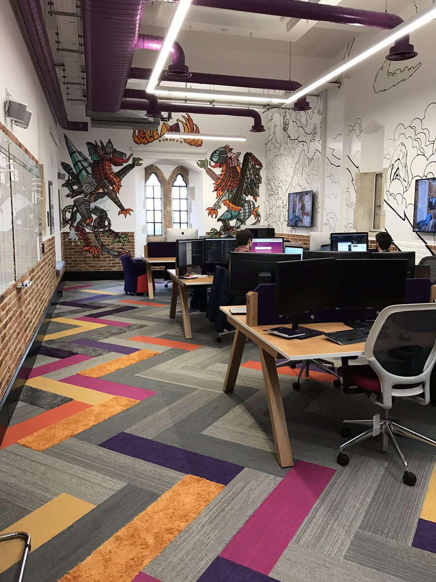 Amazing visit to the Castle today. Great work <a href="/InteractionLtd/">Interaction</a> our products look fab! 

#design #inspiration #office