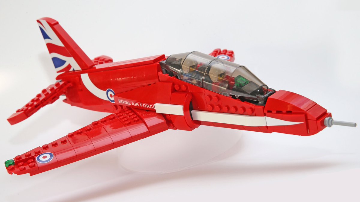 Introducing LEGO Red Arrows Hawk. Your support is needed. Please vote on <a href="/LEGOIdeas/">LEGO® IDEAS</a> &amp; it might become an actual set! ideas.lego.com/projects/16496…
