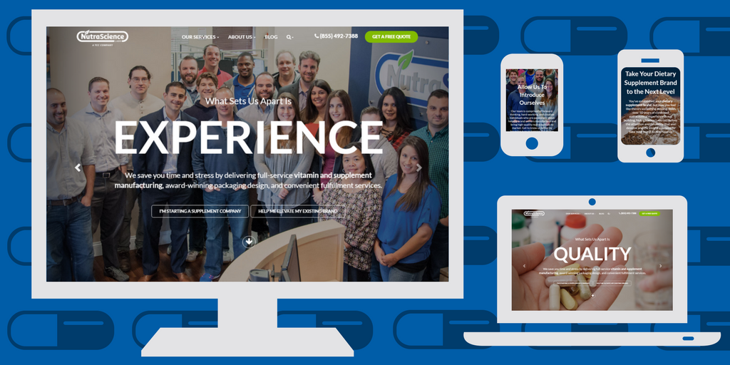NutraSciLabs's tweet photo. We've redesigned our website! #dietarysupplements #dietarysupplementmanufacturer #newwebsite #nutrasciencelabs https://t.co/1myeWugd8l https://t.co/ZtJuTXvAz5