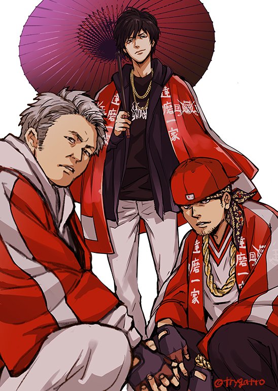 斎夏生 Auf Twitter 達磨一家も描いた 上着肩掛け系リーダー属性