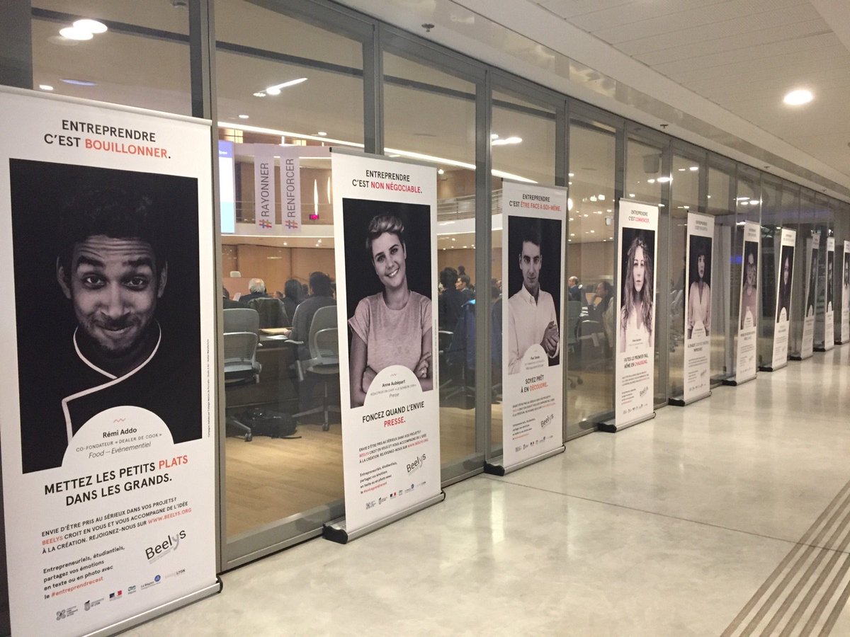 Notre campagne réalisée pour <a href="/PepiteBeelys/">Beelys-Centre d'Entrepreneuriat Lyon Saint-Etienne</a> à l'#IDEX <a href="/auvergnerhalpes/">Auvergne-Rhône-Alpes</a> #rassembler #innover #entepreneurs 😀