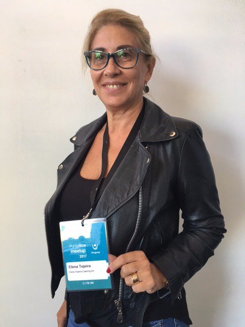 ElenaTejeiraCA's tweet image. &quot;Subirse a la tecnología es requisito indispensable para existir&quot;.  💻🌎💼  #puntatech2017 #puntatech #ElenaTejeira