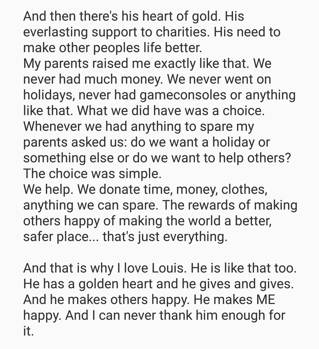 LouBear_85's tweet photo. Why I love @Louis_Tomlinson &amp; my letter to him as I will love &amp; support him forever 💙 #JustHoldOn #ProudOfLouis https://t.co/fYQhGfojUc