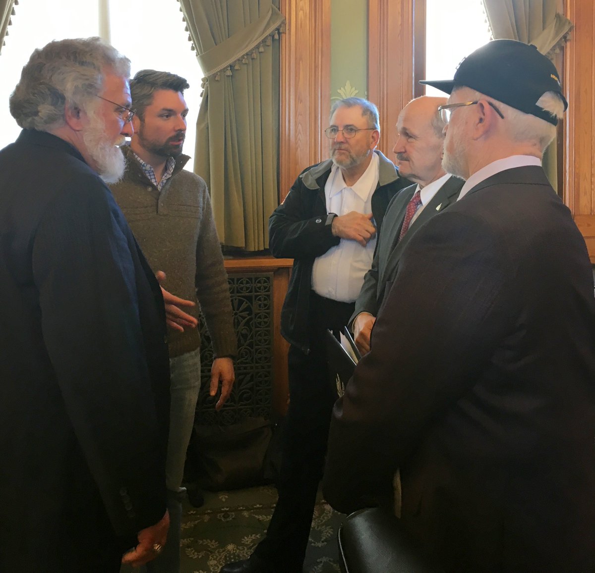 Veterans from around the state, and from many different conflicts, are in Des Moines today for Veterans Day on the Hill. #veterans