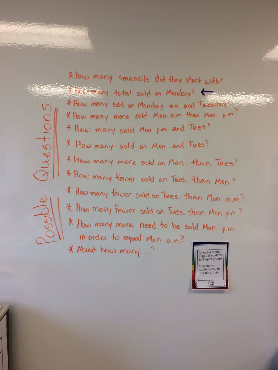 courtney_c_carp's tweet image. #NumberlessWordProblems Monday we wonder. Tuesday we  go further. @alexnwhitman minds at work! #MISDProud