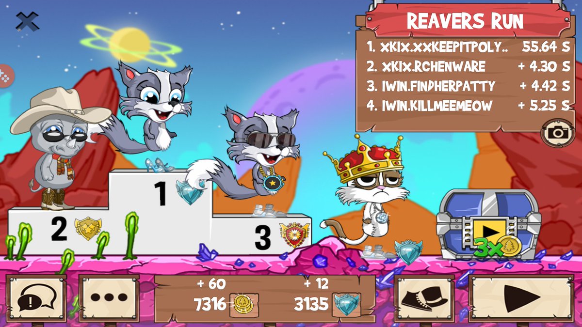 FunRun2Golden's tweet image. 1 point for xKIx