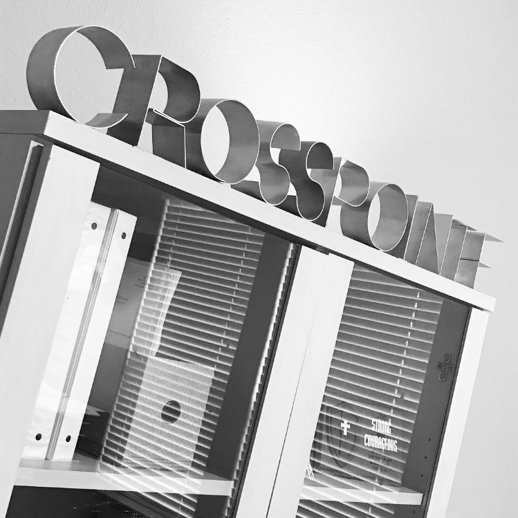 CP_Arch's tweet photo. We are a huge fan of decorative letters here at the office...especially when they represent us! #crosspointearchitects #architecture https://t.co/ADTvpaWGjp