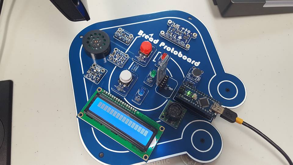 ConnectdComm's tweet photo. Thanks to @breadtechnology and Curious Forge for organizing the #IoT presentation and workshop yesterday! https://t.co/uj1i64Y9T5
