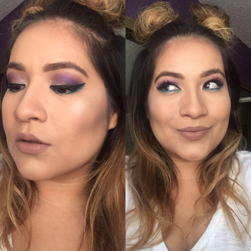 _beautyrenegade's tweet photo. 👽A little galactic goodness today for my makeup! All shadows  @UrbanDecay Full Spectrum Palette #UrbanDecay #UDFullSpectrum https://t.co/HmZ8udGFOk