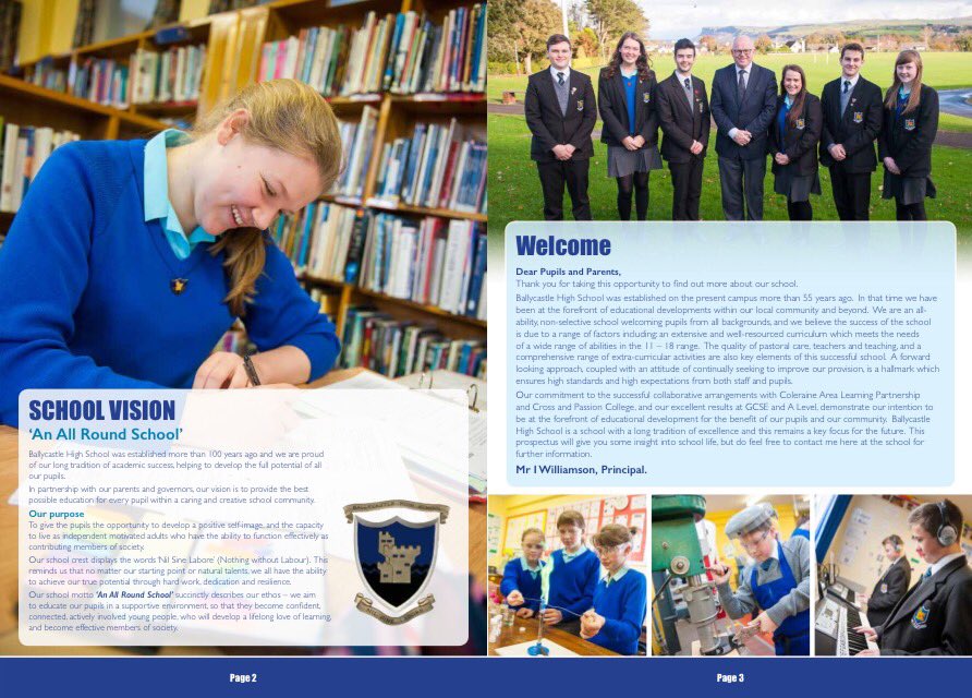 Thank you so very much for the lovely words <a href="/BallycastleHigh/">Ballycastle High</a> - it was a pleasure working with you!