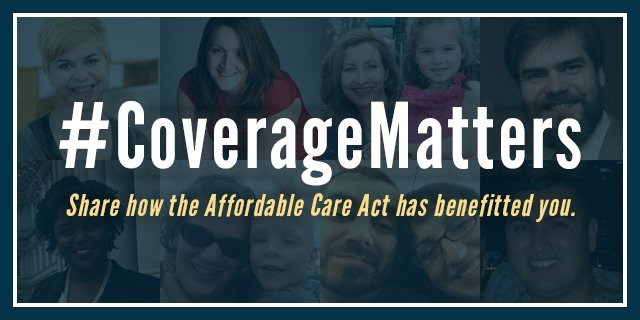 Keep sharing your stories. Never let anyone take away your voice. Speak up and share why #CoverageMatters to you.