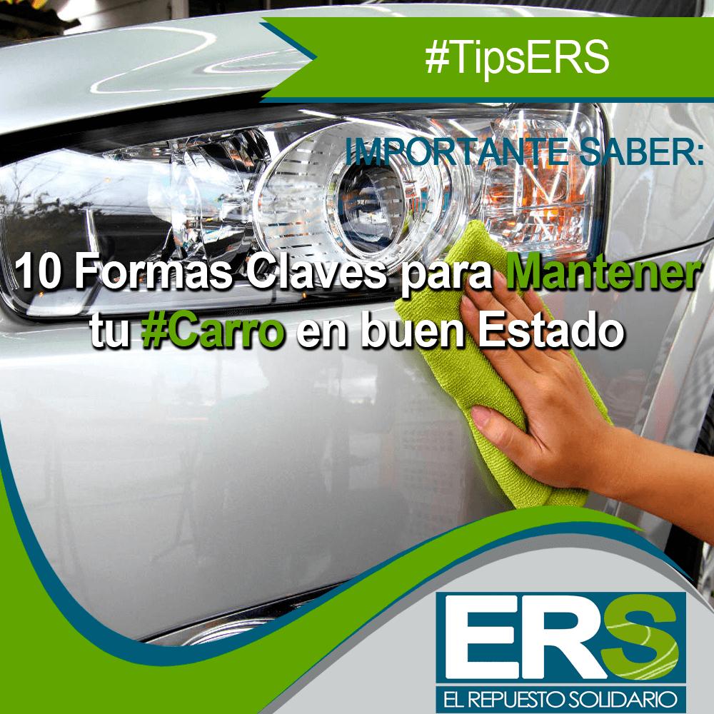ER_Solidario's tweet photo. #TipsERS Conoce los 10 elementos claves para la seguridad y funcionamiento de tu #carro cuál chequeas normalmente? https://t.co/G5pghpbdUq https://t.co/0lnrD2dQdf